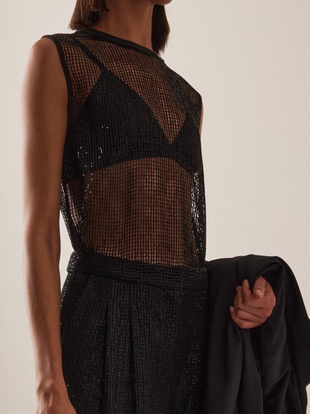 TWP | NWOT | Sequined Silk Tank, Size: M - Picture 5 of 12